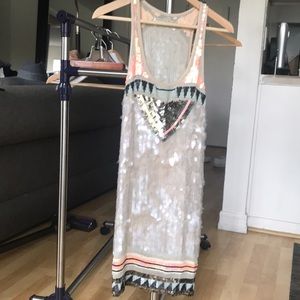 All saints sequin dress Sz 2